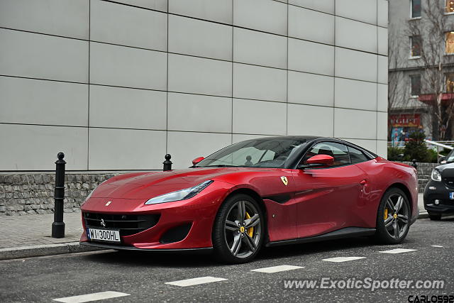 Ferrari Portofino spotted in Warsaw, Poland