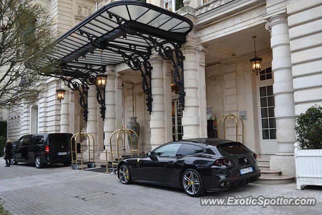Ferrari GTC4Lusso spotted in Paris, France