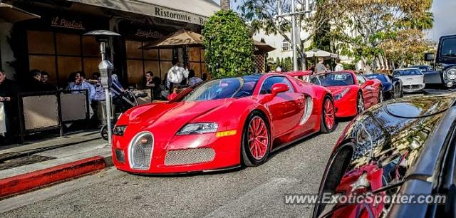 Bugatti Veyron spotted in Los Angeles, California