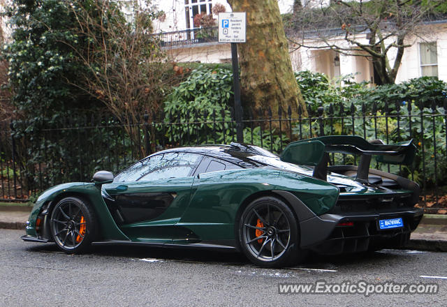 Mclaren Senna spotted in London, United Kingdom