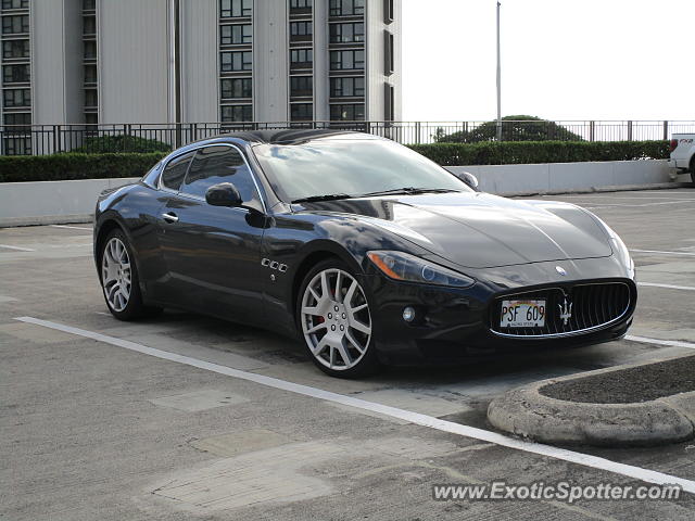 Maserati GranTurismo spotted in Honlulu, Hawaii