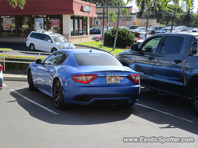 Maserati GranTurismo spotted in Honolulu, Hawaii