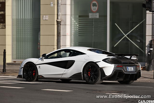 Mclaren 600LT spotted in Warsaw, Poland