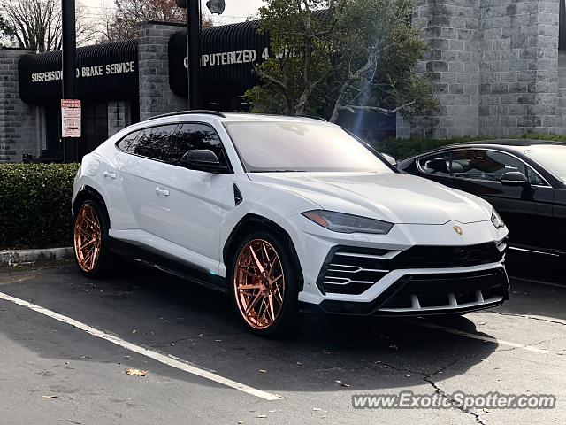 Lamborghini Urus spotted in Marietta, Georgia