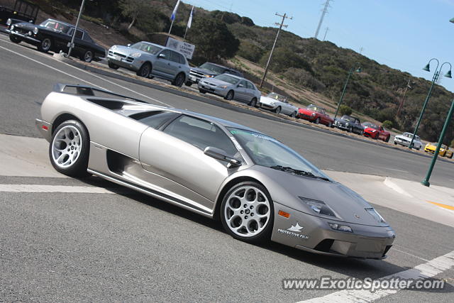 Lamborghini Diablo spotted in Monterey, California
