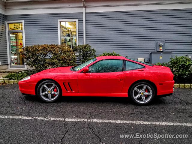 Ferrari 575M spotted in Bedminster, New Jersey