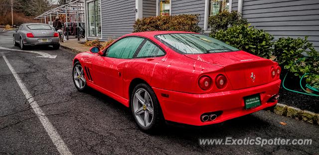 Ferrari 575M spotted in Bedminster, New Jersey