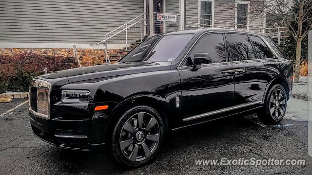 Rolls-Royce Cullinan spotted in Bedminster, New Jersey