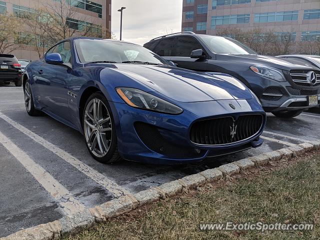 Maserati GranTurismo spotted in Bridgewater, New Jersey