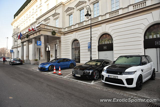 Bentley Continental spotted in Warsaw, Poland