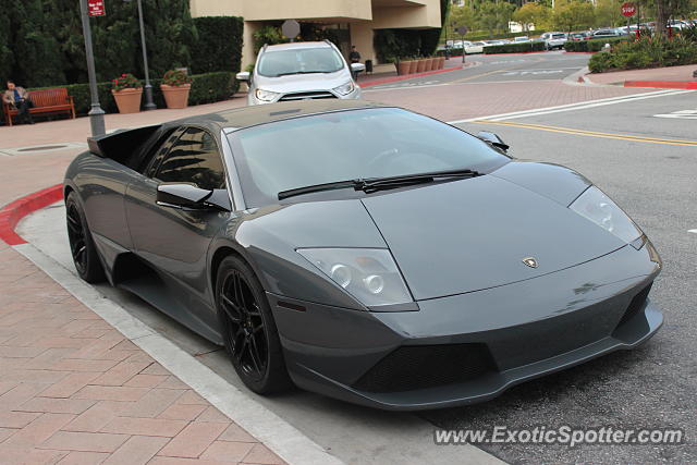 Lamborghini Murcielago spotted in Newport Beach, California