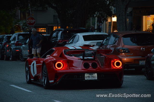 Ford GT spotted in Carmel, California