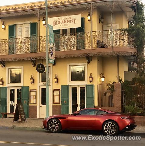 Aston Martin DB11 spotted in San Diego, California