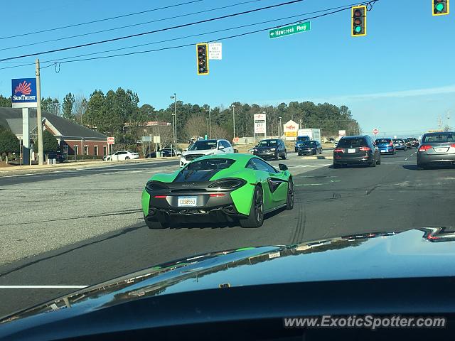 Mclaren 570S spotted in Cumming, Georgia