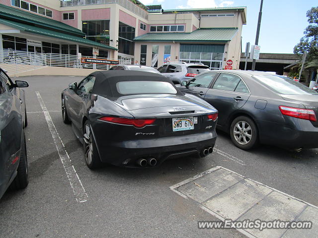 Jaguar F-Type spotted in Honolulu, Hawaii