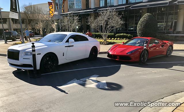 Ferrari 488 GTB spotted in Charlotte, North Carolina