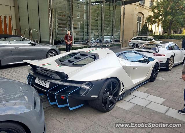 Lamborghini Centenario spotted in London, United Kingdom