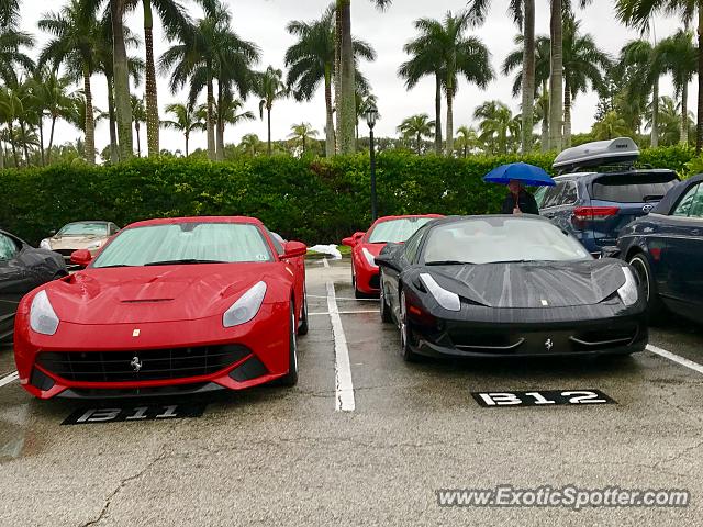 Ferrari F12 spotted in Palm Beach, Florida