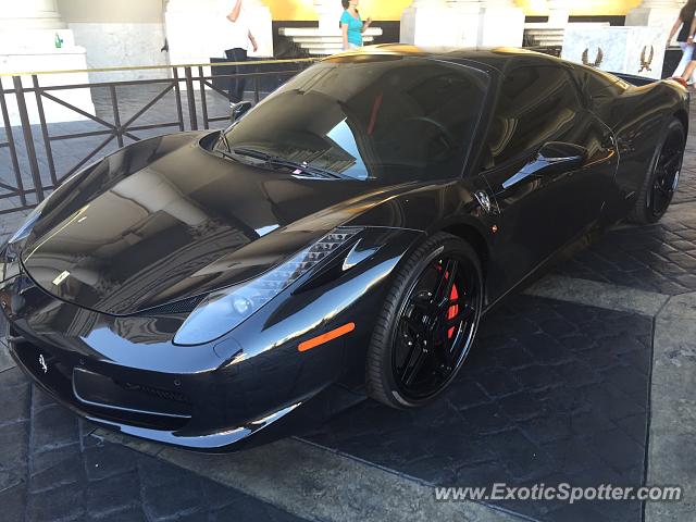 Ferrari 458 Italia spotted in Las vegas, Nevada
