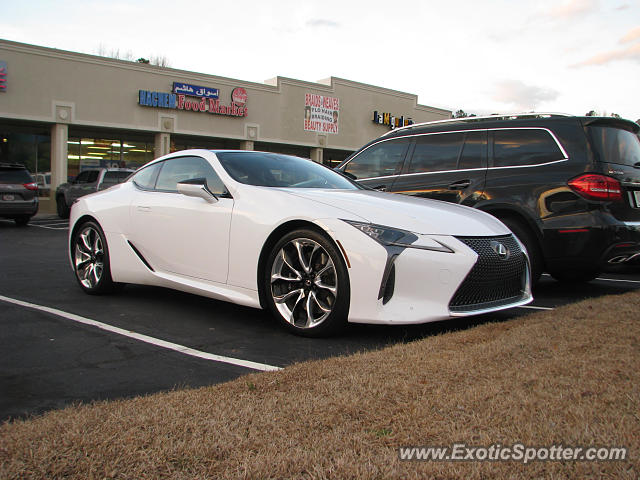 Lexus LC 500 spotted in Lawrenceville, Georgia