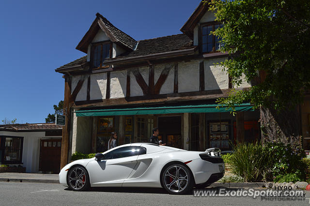 Mclaren MP4-12C spotted in Carmel, California