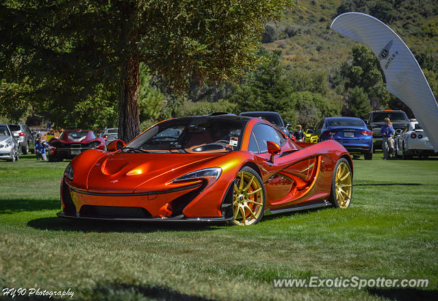 Mclaren P1 spotted in Carmel, California