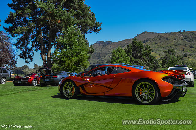 Mclaren P1 spotted in Carmel, California