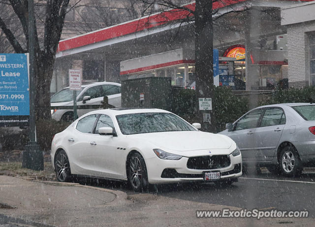 Maserati Ghibli spotted in Catonsville, Maryland