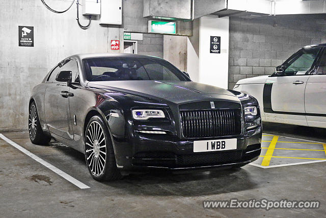Rolls-Royce Wraith spotted in Manchester, United Kingdom