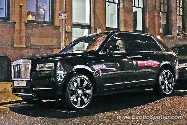 Rolls-Royce Cullinan spotted in Manchester, United Kingdom