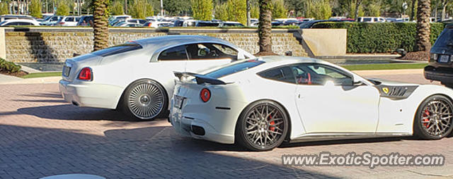 Ferrari F12 spotted in Orlando, Florida