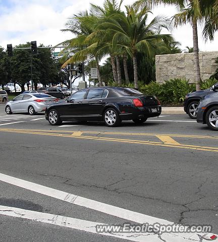 Bentley Continental spotted in Honolulu, Hawaii