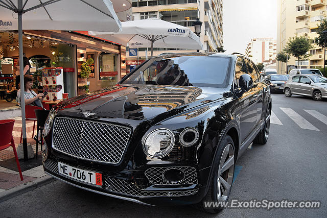 Bentley Bentayga spotted in Marbella, Spain