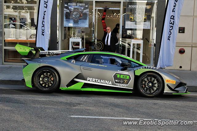 Lamborghini Huracan spotted in Beverly Hills, California