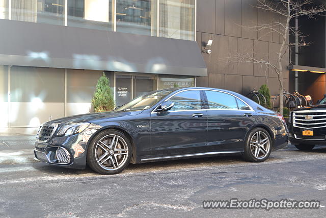 Mercedes S65 AMG spotted in Manhattan, New York