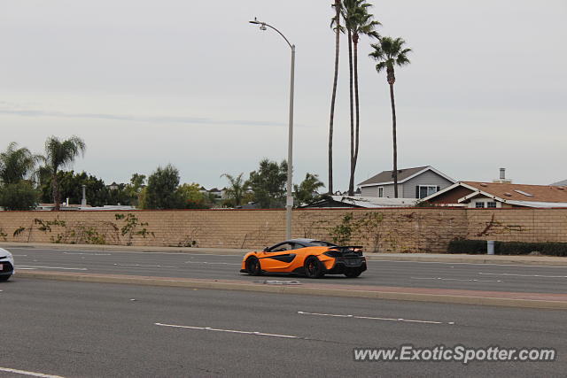 Mclaren 600LT spotted in Newport Beach, California