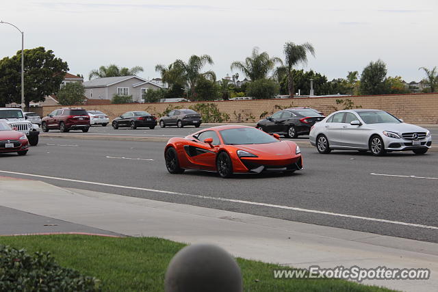 Mclaren 570S spotted in Newport Beach, California