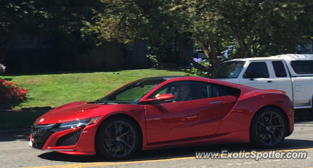 Acura NSX spotted in Portland, Oregon