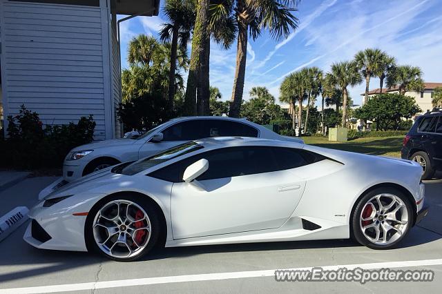 Lamborghini Huracan spotted in Ponte Vedra, Florida
