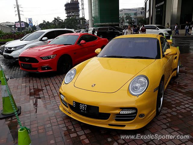 Porsche 911 Turbo spotted in Jakarta, Indonesia