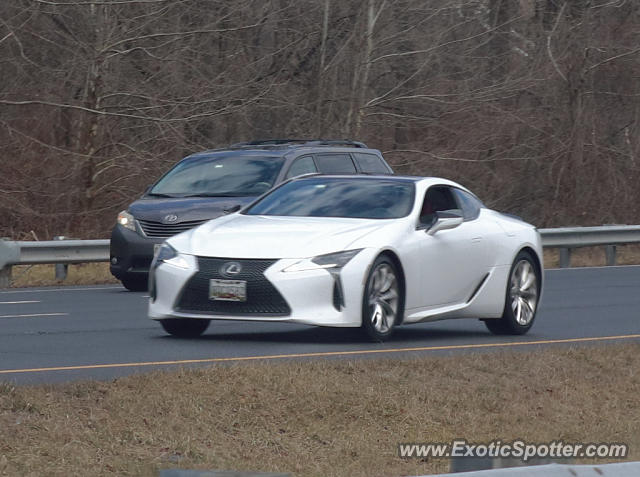 Lexus LC 500 spotted in Columbia, Maryland