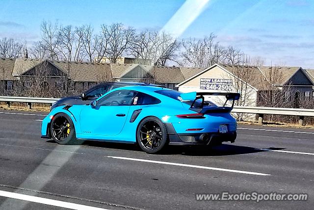 Porsche 911 GT2 spotted in Somewhere in, Ohio
