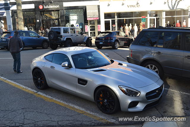 Mercedes AMG GT spotted in Greenwich, Connecticut