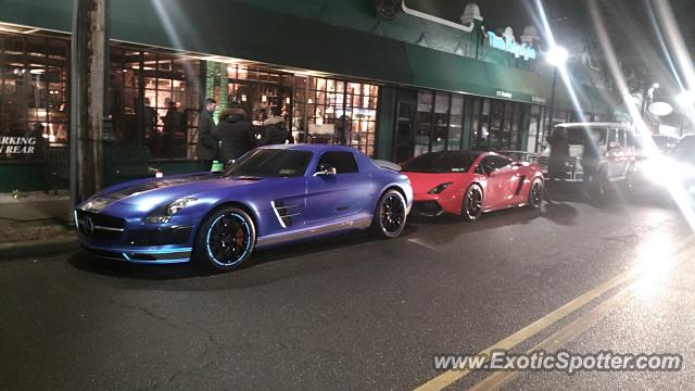 Lamborghini Gallardo spotted in Hewlett, New York