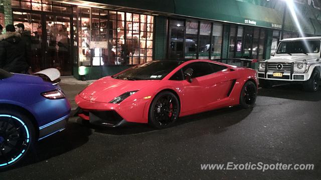 Lamborghini Gallardo spotted in Hewlett, New York