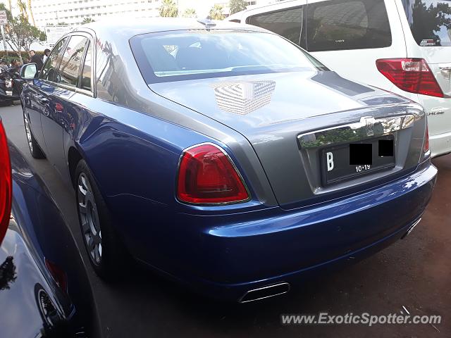 Rolls-Royce Ghost spotted in Jakarta, Indonesia