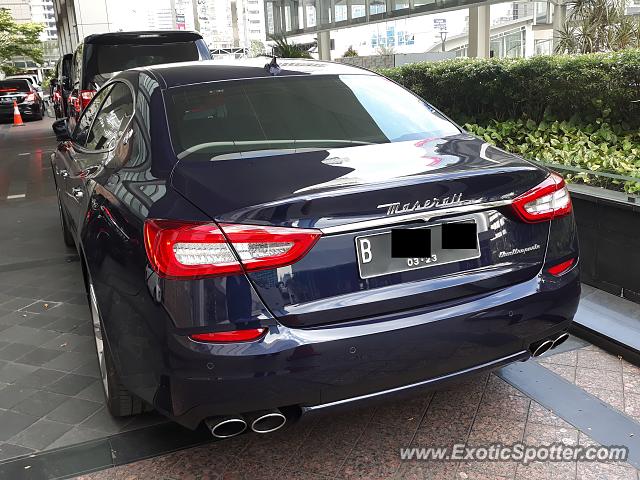 Maserati Quattroporte spotted in Jakarta, Indonesia