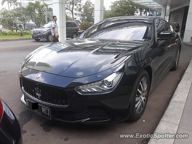 Maserati Ghibli spotted in Jakarta, Indonesia