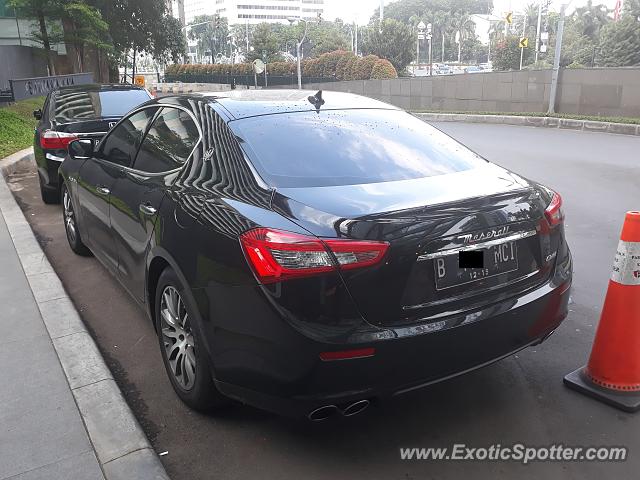 Maserati Ghibli spotted in Jakarta, Indonesia