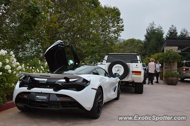 Mclaren 720S spotted in Carmel Valley, California